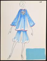 Karl Lagerfeld Fashion Drawing - Sold for $1,170 on 04-18-2019 (Lot 95).jpg